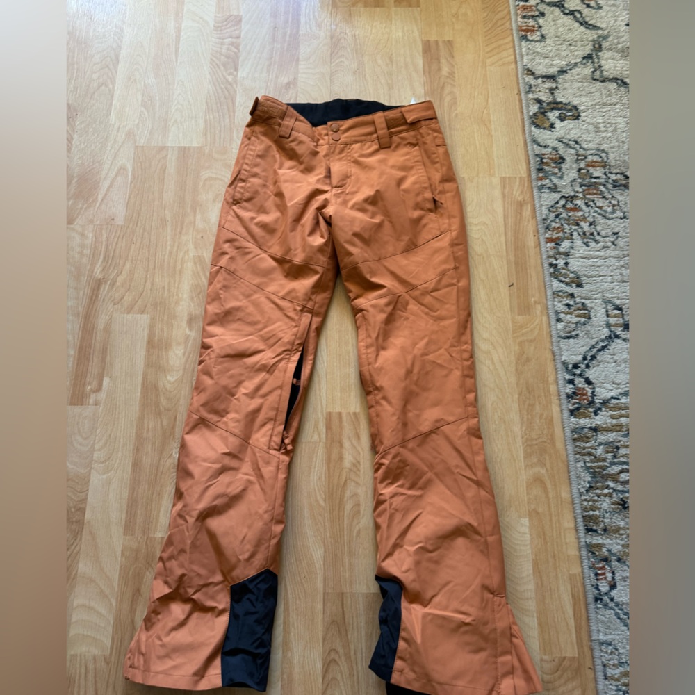Billabong Adventure Division Snowboarding Pants- Orange and Black